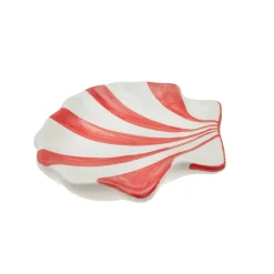 Vaciabolsillos Concha de Dolomita Rojo 17 x 14 x 4 cm