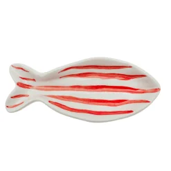 Vaciabolsillos Pez de Dolomita Rojo 14,5 x 6 x 2,5 cm