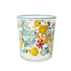 Vaso Cristal Diseño Azul