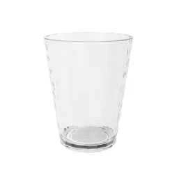 Vaso Organic Transparente Acrílico 10,6 cm