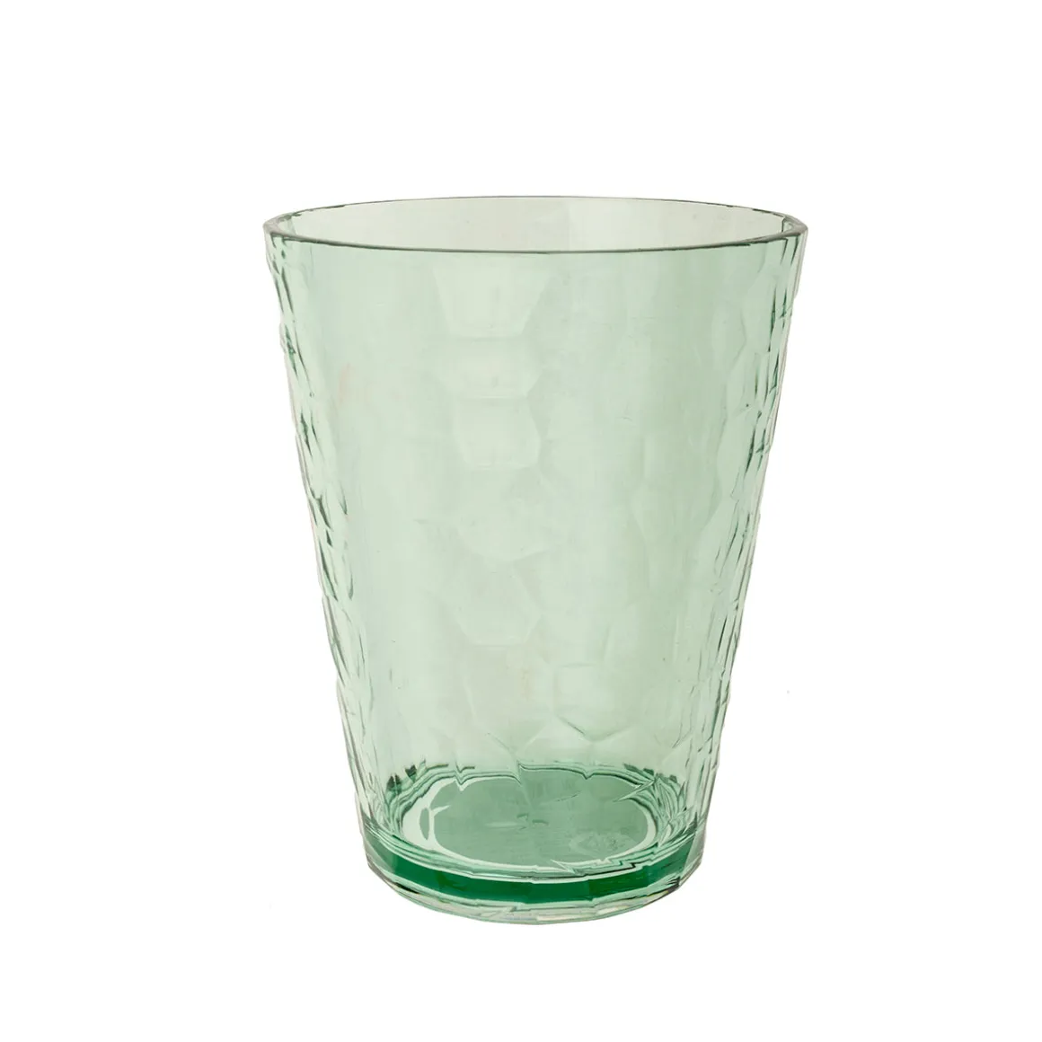 Vaso Organic Verde Acrílico 10,6 cm