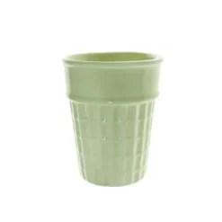 Vaso plastico helado verde