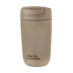 Vaso Térmico de Acero Inoxidable 400 ml marron