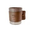 Vaso vela amber spice&orange 10x8x8,5cm 160gr ma.