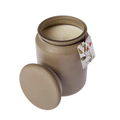 Vaso vela grande flores