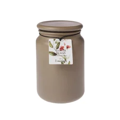 Vaso vela grande flores
