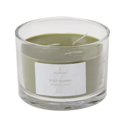 Vaso vela 3 mechas wild jasmine