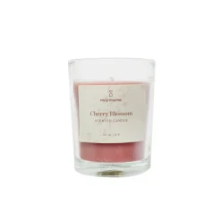 Vaso vela redonda cherry blossom