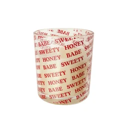Vaso vela rose&almond