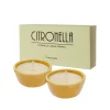 Vela aromática citronela en vaso 15x7,4x3,5 cm