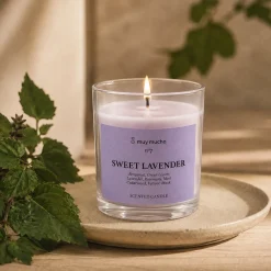 Vela aromática Sweet Lavender con Lavanda