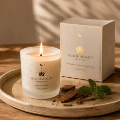 Vela Perfumada Cedarwood & Mint 200 gr