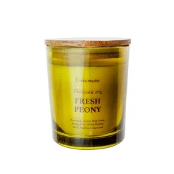 Vela Perfumada Fresh Peony · Aroma Floral Fresco · 200 g