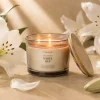 Vela Perfumada White Lily · Aroma Floral Elegante · 3 mechas de 320 g