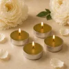 Velas de Té Perfumadas Fresh Peony Pack de 24 Unidades