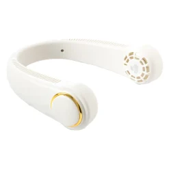 Ventilador de Cuello Recargable Blanco 20,5 x 20,3 x 6,1 cm